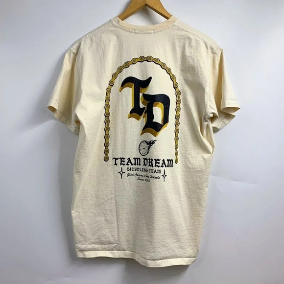 Team Dream Cycling Men's Chainz Graphic Short Sleeve Crew Neck T Shirt Size M - Picture 1 of 14